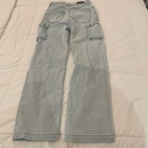 hollister ultra high-rise dad jeans